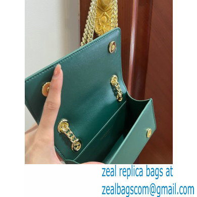 Dolce  &  Gabbana Calfskin 3.5 Chain phone bag Green